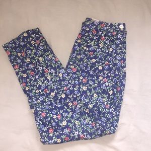 FLORAL PANTS